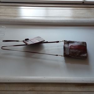 Coach cross body purse with wallet